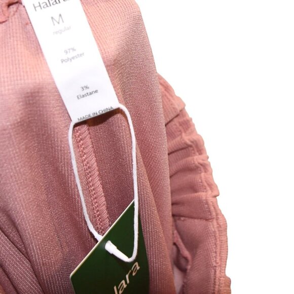 Halara Wide Leg Lounge Pants Pink Size M NWT Stretch Waist Soft Casual Relaxed F - Picture 5 of 8
